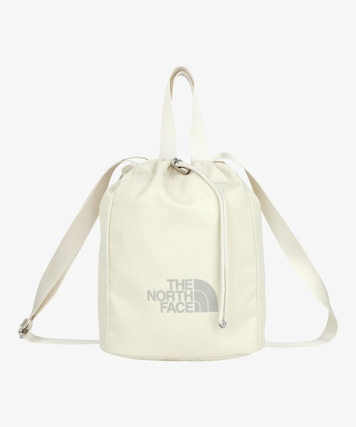 【韓国限定】ノースフェイス 2WAY 巾着 ボニーバッグ　　CREAM THE NORTH FACE（ザ ノースフェイス） ノースフェイス ショルダー