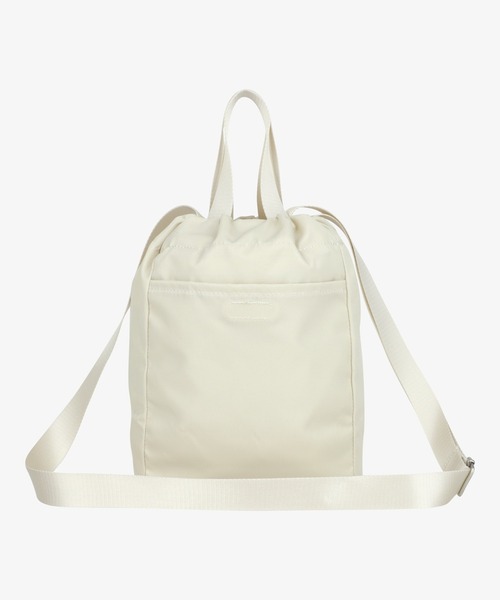 【韓国限定】ノースフェイス 2WAY 巾着 ボニーバッグ　　CREAM THE NORTH FACE（ザ ノースフェイス） ノースフェイス ショルダー