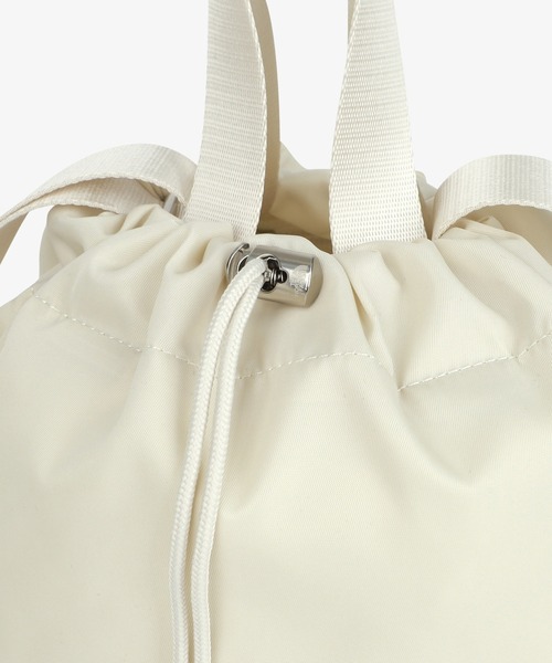 【韓国限定】ノースフェイス 2WAY 巾着 ボニーバッグ　　CREAM THE NORTH FACE（ザ ノースフェイス） ノースフェイス ショルダー