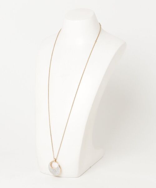 スワロフスキー SWAROVSKI ネックレス ピンクゴールド SWAROVSKI（スワロフスキー） ネックレス FREE ピンクゴールド
