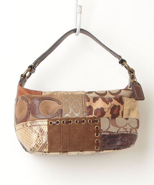 COACH（コーチ） ハンドバッグ - ベージュ レディース : ZOZOTOWN