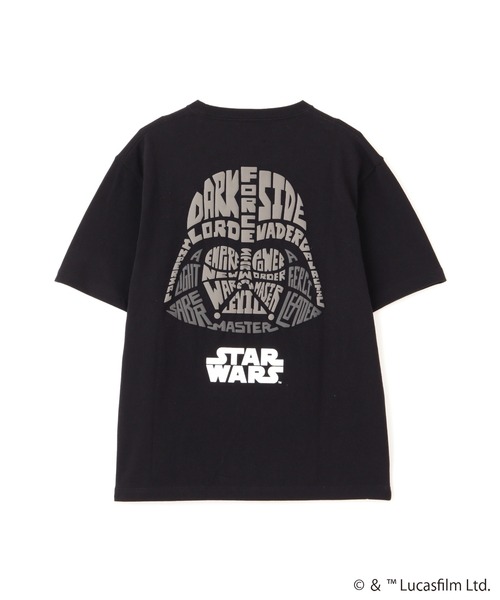 「STAR WARS」 7分袖Tシャツ X-LARGE ブラック メンズ | STAR WARS