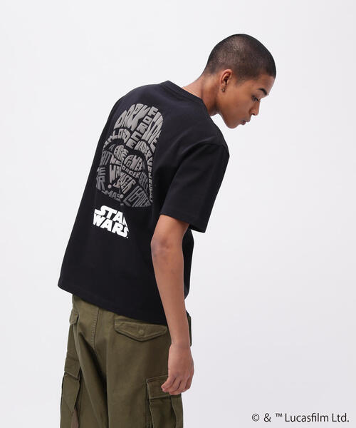 「STAR WARS」 7分袖Tシャツ X-LARGE ブラック メンズ | STAR WARS | 01