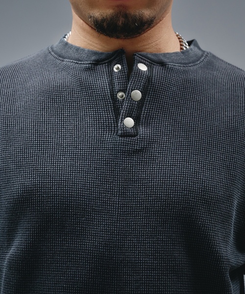 「ANDER HUNK」 半袖Tシャツ SMALL グレー メンズ_画像8
