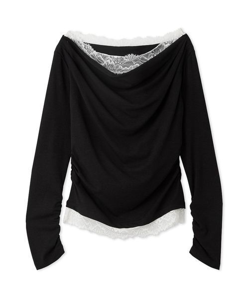 SNIDEL（スナイデル） tシャツ 「USAGI ONLINE/ZOZOTOWN限定」レース