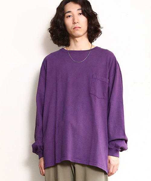 新品最新作 tシャツ Tシャツ L/S POCKET TEE BIG ロングスリーブポケットTビッグ ZOZOTOWN PayPayモール店 - 通販 - PayPayモール 安い再入荷