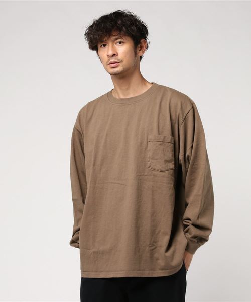 新品最新作 tシャツ Tシャツ L/S POCKET TEE BIG ロングスリーブポケットTビッグ ZOZOTOWN PayPayモール店 - 通販 - PayPayモール 安い再入荷