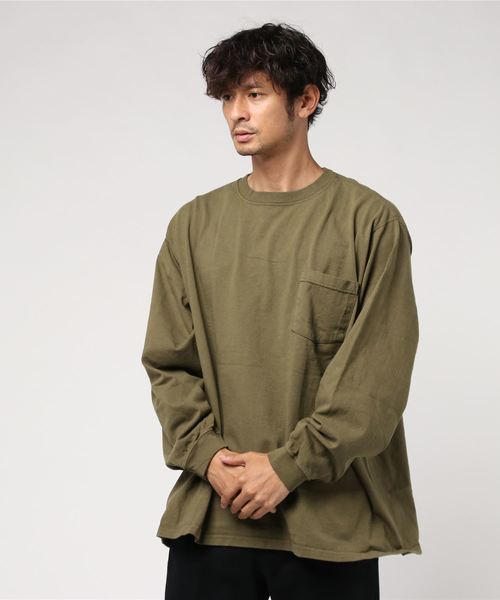 新品最新作 tシャツ Tシャツ L/S POCKET TEE BIG ロングスリーブポケットTビッグ ZOZOTOWN PayPayモール店 - 通販 - PayPayモール 安い再入荷