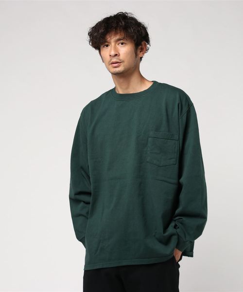 新品最新作 tシャツ Tシャツ L/S POCKET TEE BIG ロングスリーブポケットTビッグ ZOZOTOWN PayPayモール店 - 通販 - PayPayモール 安い再入荷