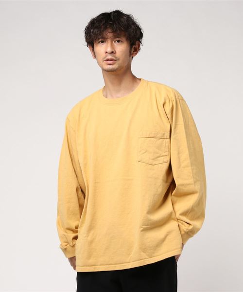新品最新作 tシャツ Tシャツ L/S POCKET TEE BIG ロングスリーブポケットTビッグ ZOZOTOWN PayPayモール店 - 通販 - PayPayモール 安い再入荷
