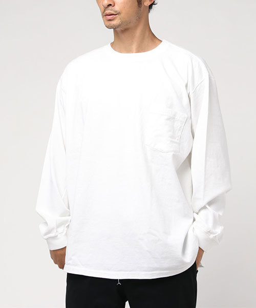 新品最新作 tシャツ Tシャツ L/S POCKET TEE BIG ロングスリーブポケットTビッグ ZOZOTOWN PayPayモール店 - 通販 - PayPayモール 安い再入荷