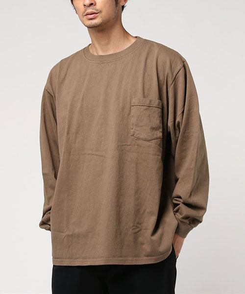 新品最新作 tシャツ Tシャツ L/S POCKET TEE BIG ロングスリーブポケットTビッグ ZOZOTOWN PayPayモール店 - 通販 - PayPayモール 安い再入荷