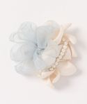 ブローチ カラーシフォンコサージュ「結婚式/パ...の詳細画像5