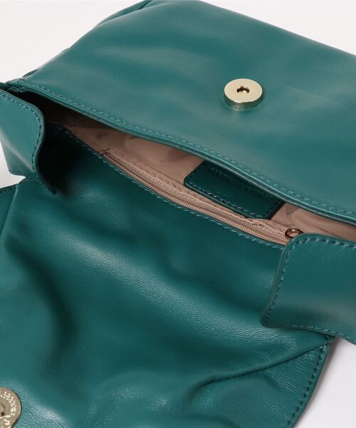美品 ツモリチサト ネコガオバッグ ミニショルダーバッグ ラムレザー ブラック tsumori chisato CARRY ショルダーバッグ バッグ ネコガオバッグ