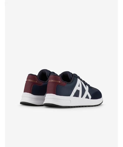 【アルマーニエクスチェンジ】 AXロゴ 靴 スニーカー ARMANI EXCHANGE スニーカー 「A|X アルマーニ エクスチェンジ