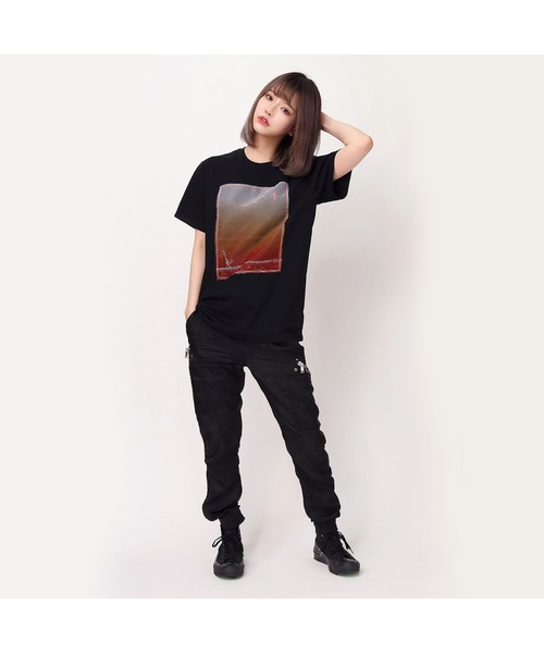 RADIO EVA レディース シャツドレス RADIO EVA tシャツ 847 波打際 Organdy T-Shirts メンズ