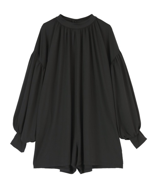 SEA DRESS ラッシュガード ボリュームギャザーロンパース