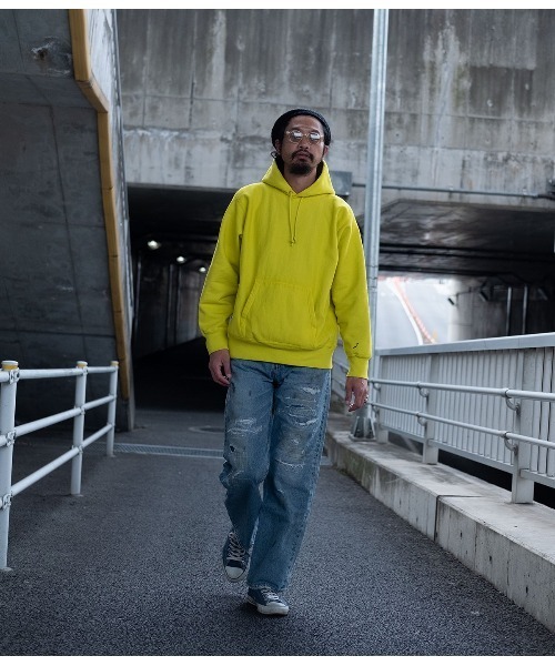 パーカー Orslow / オアスロウ：【ONLY ARK】別注 REVERSE WEAVE HEAVY WEIGHT VINTAGE HOODIE： Orslow オアスロウ： ONLY ARK 別注 REVERSE WEAVE HEAVY WEIGHT VINTAGE