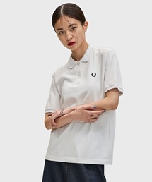 The Fred Perry Shirt - G6000 ピンク　サイズ8（s） G6000 - Putty Pink / Black | The Fred Perry Shirt | Women's