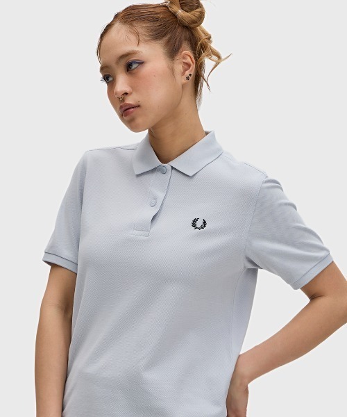 Fred Perryポロシャツ FRED PERRY(フレッドペリー) LS TWIN TIPPED SHIRT ポロシャツ [M3636