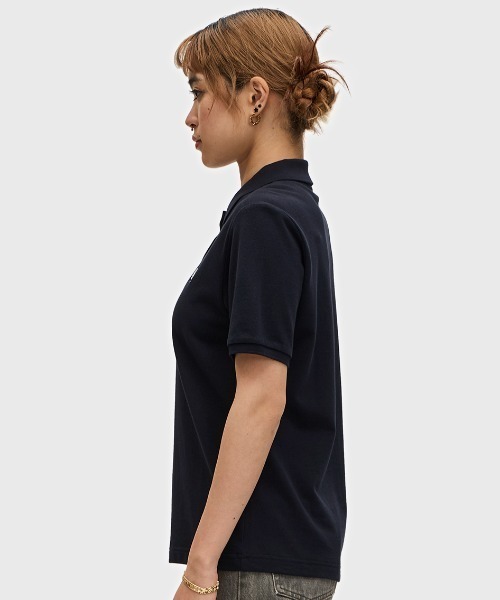 早い者勝ち！ FRED PERRY ポロシャツ　レディース　M ブラック FRED PERRY ポロシャツ ポロ The Fred Perry Shirt - M3