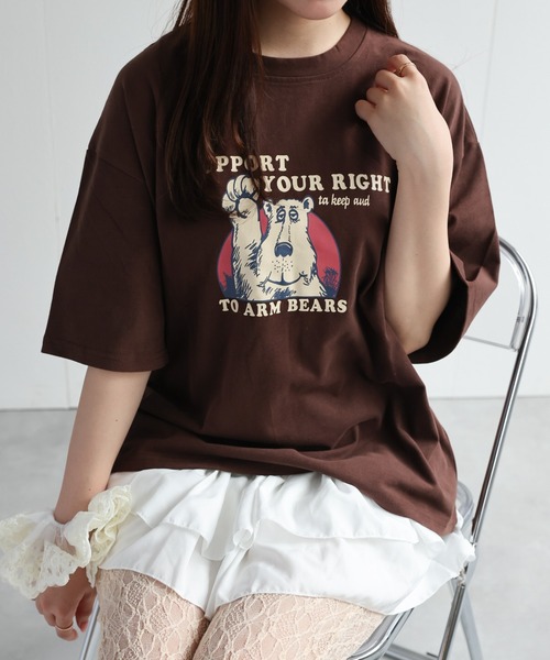 LACーVERT tシャツ 「累計販売枚数1万枚突破」ベアプリントT