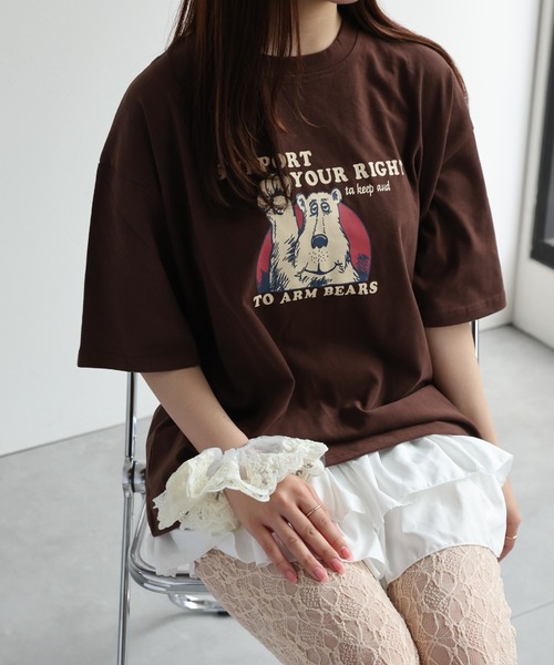LACーVERT tシャツ 「累計販売枚数1万枚突破」ベアプリントT