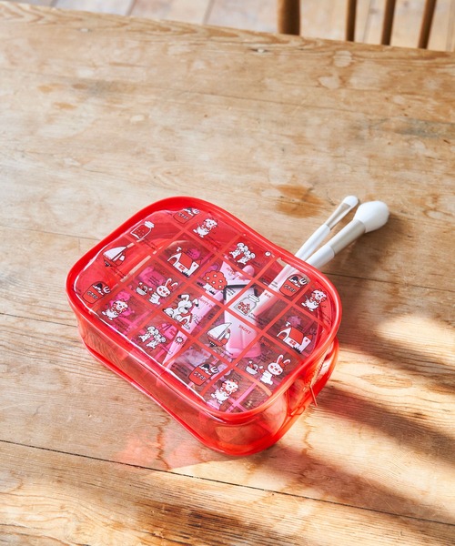 ポーチ 「シモジマ」ストップペイル クリアポーチ レディース