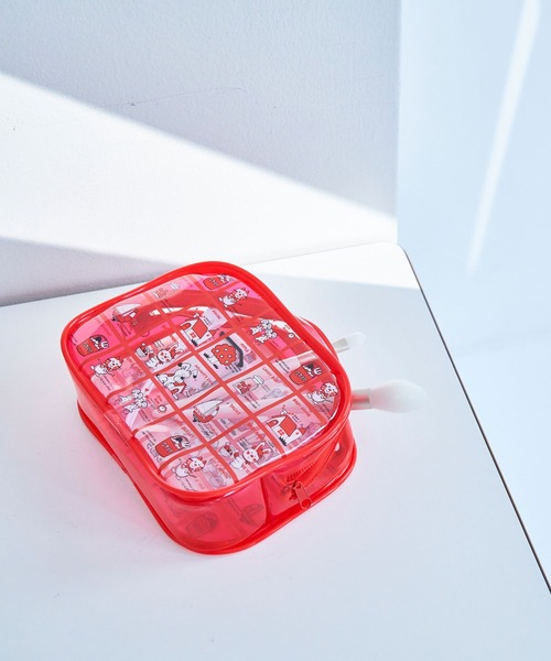 ポーチ 「シモジマ」ストップペイル クリアポーチ レディース