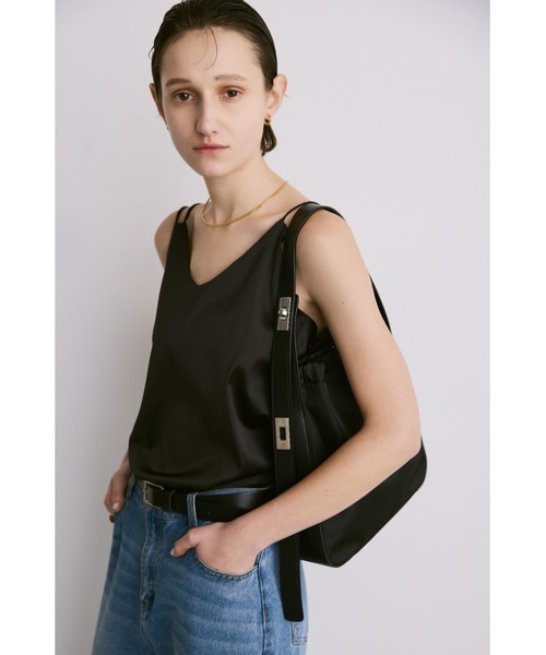 un/neu ブラック un/neu ショルダーバッグ バッグ コンビワンハンドルトート