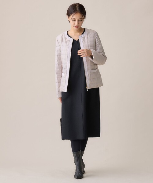 自由区（ジユウク） ダウンコート ダウンジャケット 「洗える」ライト