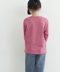 tシャツ キッズ レギュラー長袖無地Tシャツ ...の詳細画像3