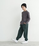 tシャツ キッズ レギュラー長袖無地Tシャツ ...の詳細画像5