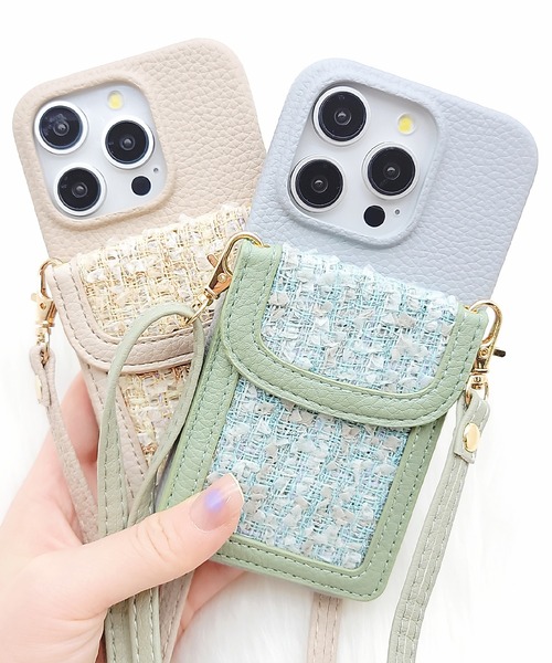 Lace Ladies（レースレディース） スマホケース カラーツイード