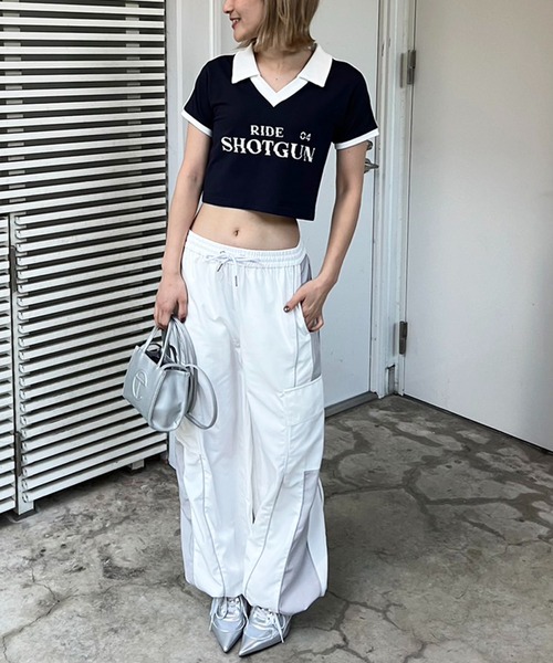 SPIRALGIRL tシャツ ユニフォームちびTシャツ レディース