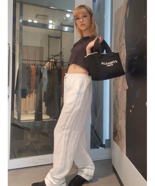 ALLSAINTS ミニ トートバッグ ショルダー ロゴ 国内発送 ALLSAINTS ミニ トートバッグ ショルダー ロゴ 国内発送