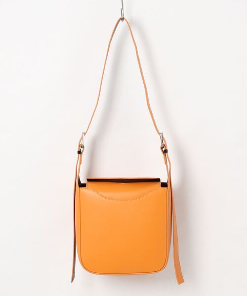 【美品】Beau’re レザーショルダーバッグ オレンジ アーバンリサーチロッソ 美品】Beau're レザーショルダーバッグ オレンジ アーバン
