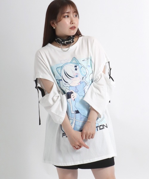 tシャツ PSYCHO NATION（サイコネーション）イラストレーター寝田ルネ  