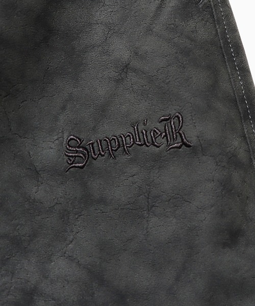 SUPPLIER（サプライヤー） カーゴパンツ Vintage Faux Leather Cargo