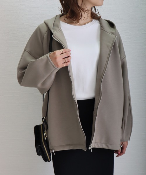 libelle more（リベル モア） ブルゾン アウター ダンボールポンチ