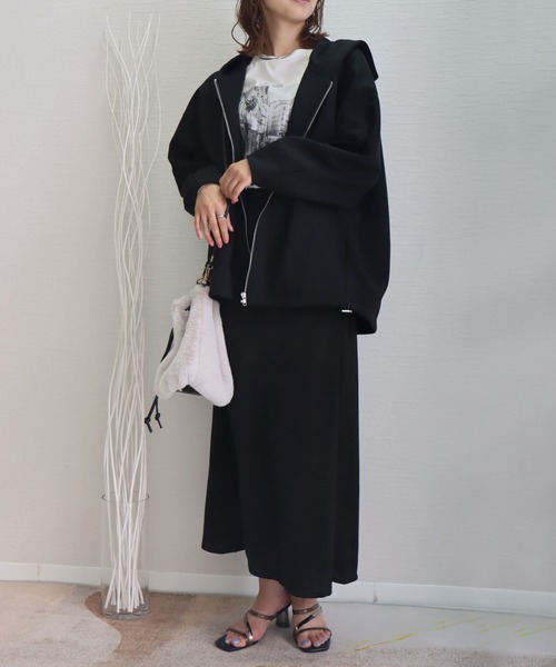 libelle more（リベル モア） ブルゾン アウター ダンボールポンチ