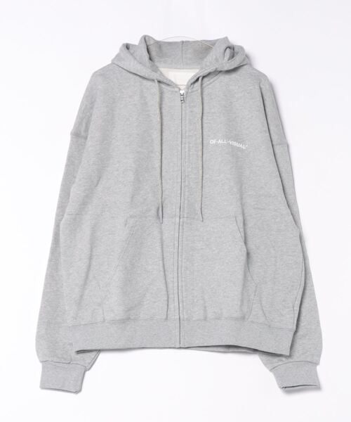 パーカー A4A/エーフォーエー/LOGO ZIP HOODIE レディース メンズ