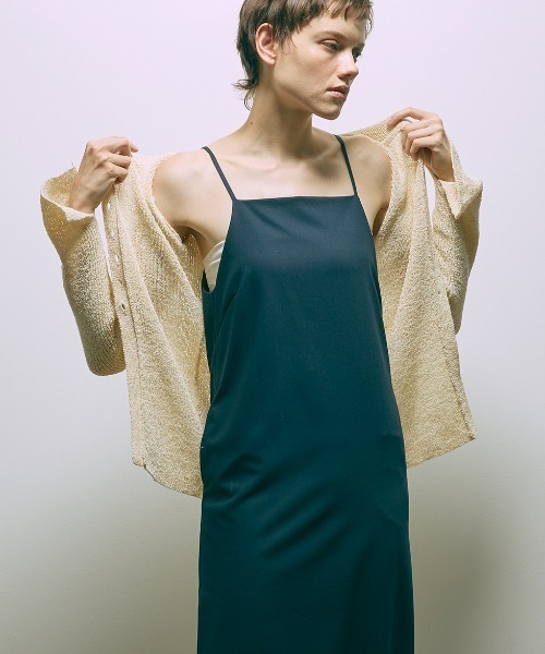 EN NEUME ワンピース Back Design Tight Cami Dress : ZOZOTOWN Yahoo