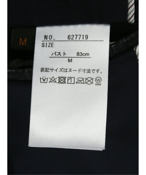 セレモニースーツ スーツ 「ストレッチ ウォッシャブル」m.f.エディトリアル レディース ポンチ 1ボタン ジャケット 紺 (セットアップ可能)_11