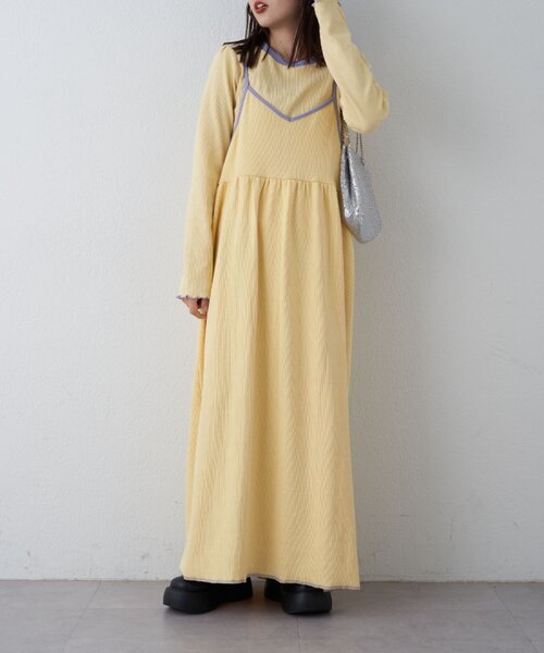 【ジャカディ】❤︎着用1回の美品❤︎りんごちゃんワンピース HELLO.SANFRANCISCO ワンピース 「HELLO.SANFRANCISCO」(ロンTee