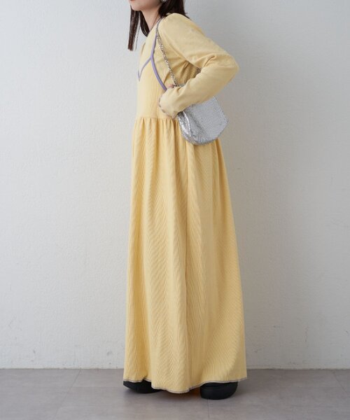 【HELLO.SANFRANCISCO】リンガーTee付ワンピース HELLO.SANFRANCISCO（ハローサンフランシスコ）の「【HELLO