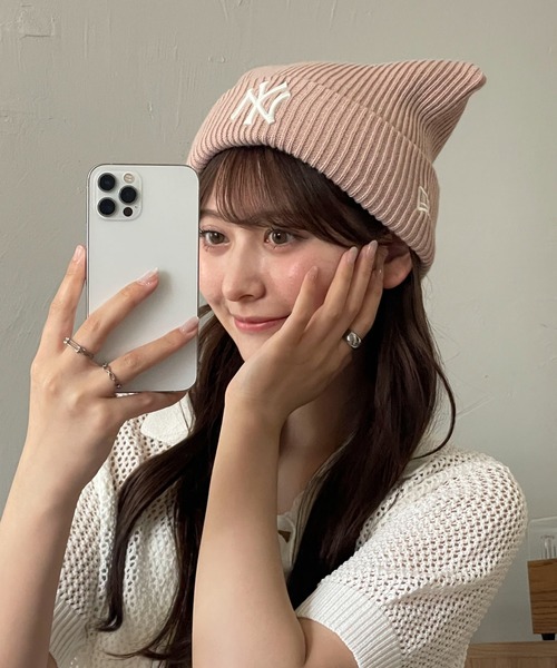 NEW ERA（ニューエラ） ニット帽 ニットキャップ ∴WEGO/別注NEWERA