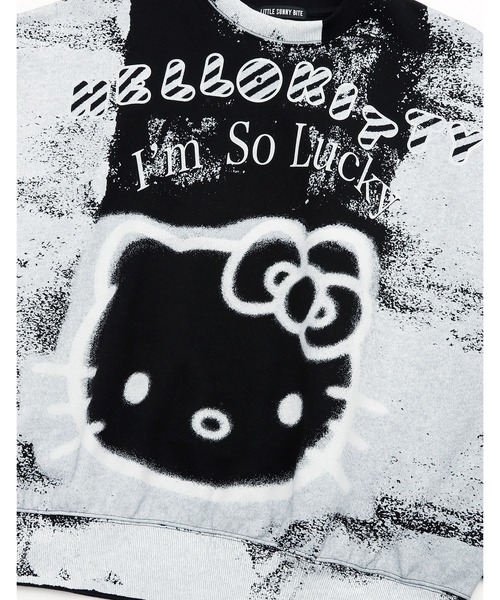 tシャツ 「HELLO KITTY x little sunny bite」 sweat top レディース メンズ Little sunny bite tシャツ 「HELLO KITTY x little bite