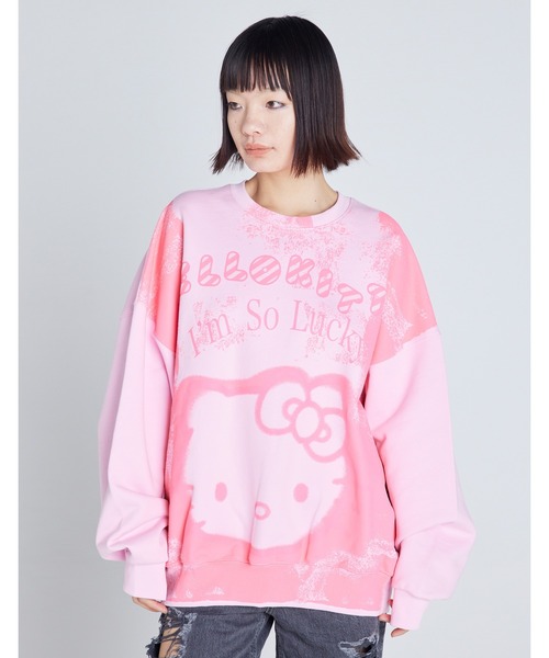 tシャツ 「HELLO KITTY x little sunny bite」 sweat top レディース メンズ Little sunny bite tシャツ 「HELLO KITTY x little bite