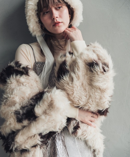 ORIENT MILLINERY ブルゾン アウター VINTAGE LIKE COW FUR BLOUSON